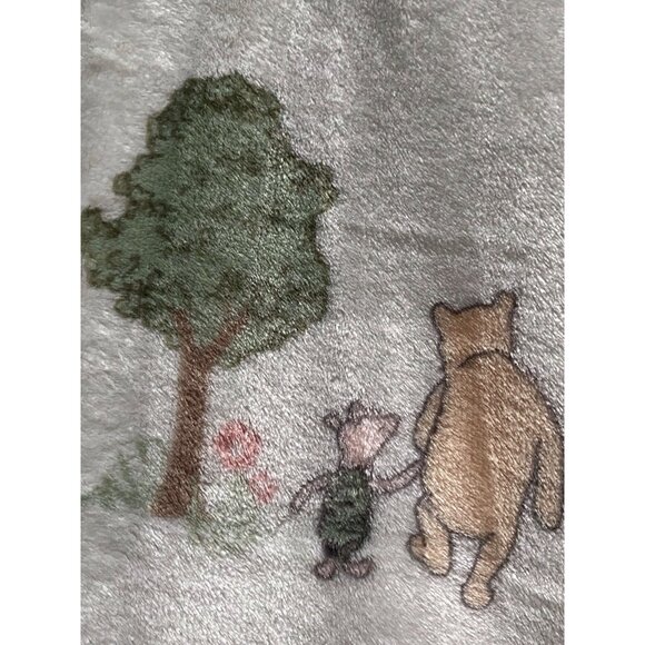Pooh Bear Collection Winnie The Pooh Piglet Throw Blanket 50” X 70” NEW - Picture 2 of 14